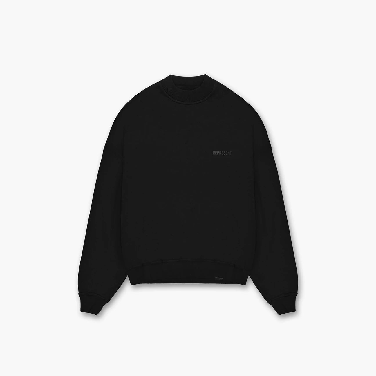 BLANK SWEATER - ALL BLACK