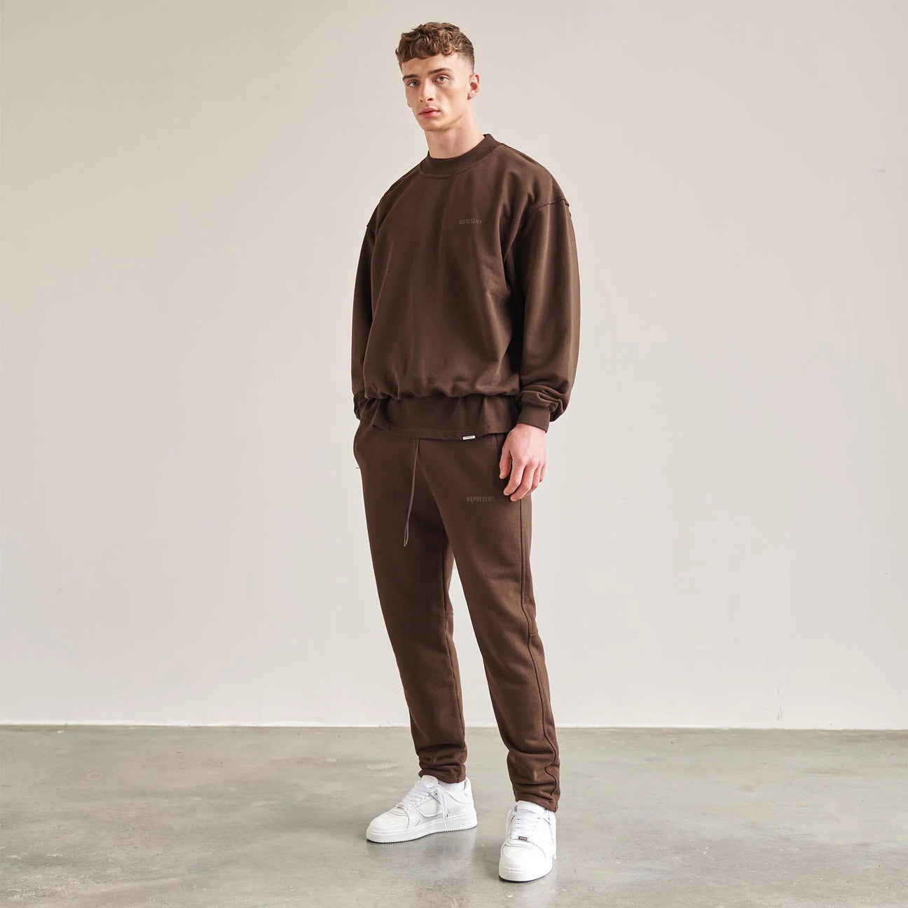 BLANK SWEATER - BROWN